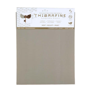 Thibra Fine - Biodegradable Thermoplastic Sheet (1/16 Sheet - 10.8" x 13.4")